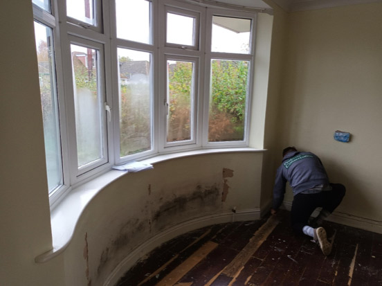 Chemical Damp Proof Course - Begbroke, Oxford