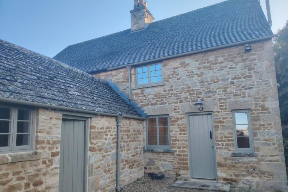 The stone cottage that had a condensation and mould problem. Treated with Iso-Therm.